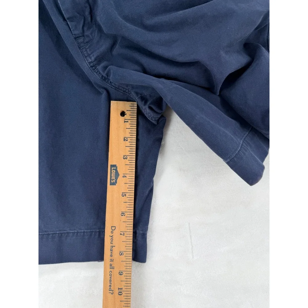 Polo Ralph Lauren Mens Navy Blue Stretch Classic Fit Chino Shorts Size 38